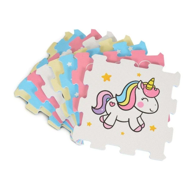 Απαλό παζλ εκτύπωσης Unicorn