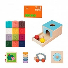 Εκπαιδευτικό σετ Montessori 6m+ TK751