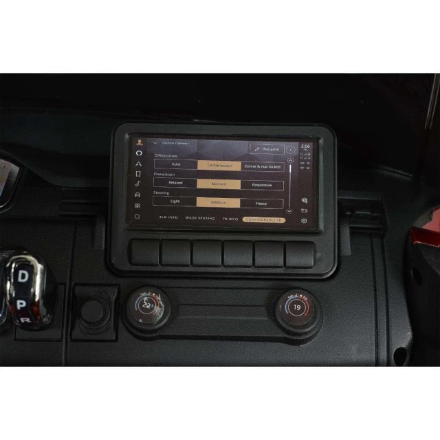 Ηλεκτροκίνητο τζιπ RANGE ROVER ασημί μεταλλικό