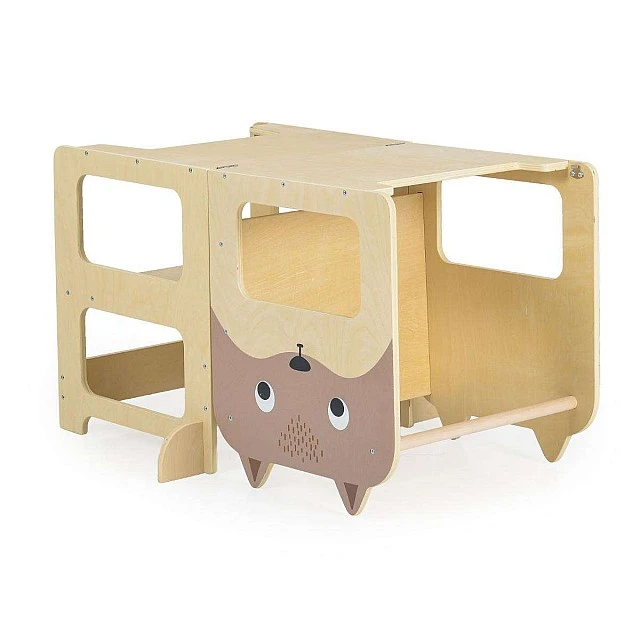 Ξύλινος πύργος μάθησης 3 σε 1 Montessori 24446