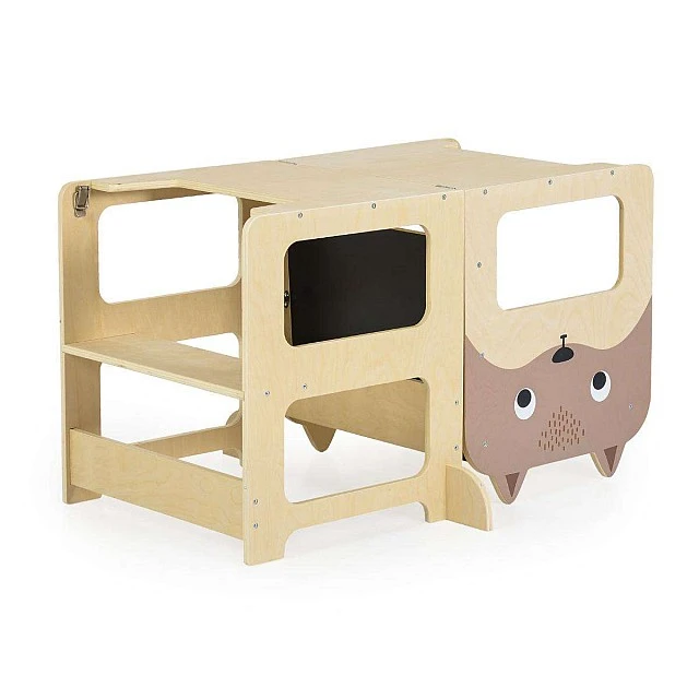 Ξύλινος πύργος μάθησης 3 σε 1 Montessori 24446