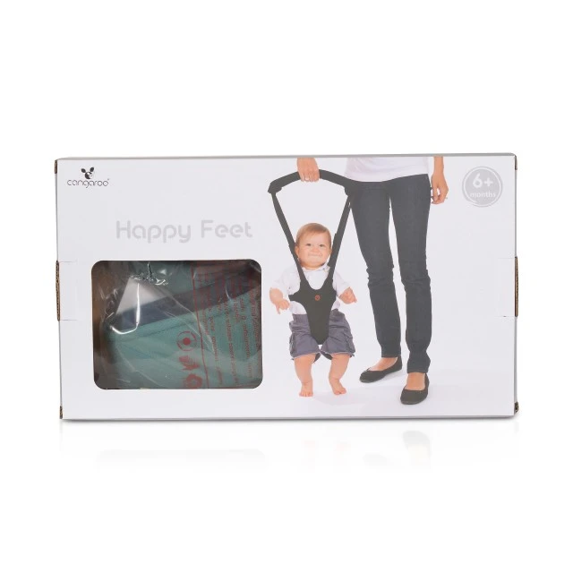 Ζώνη περπατήματος Happy Feet μαύρη