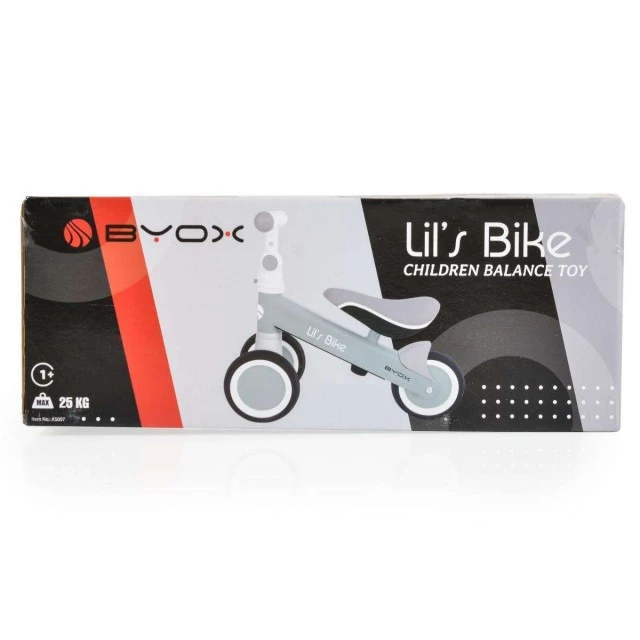 Μίνι ποδήλατο ισορροπίας Lil`s Bike γκρι