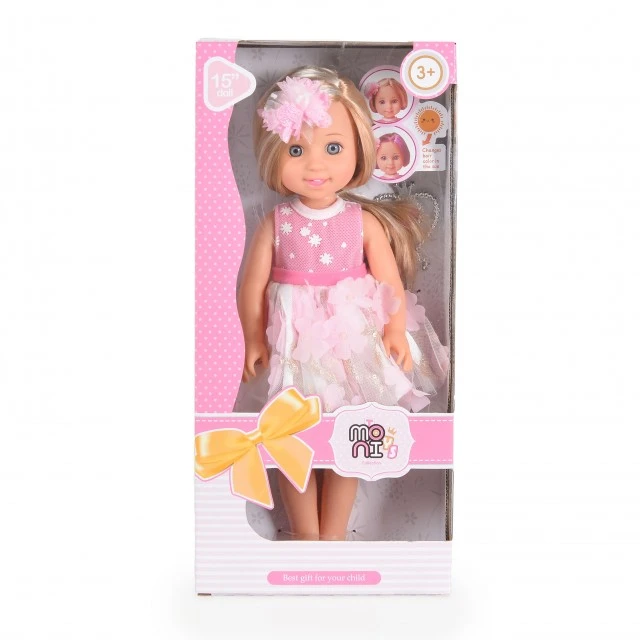 Κούκλα 38 εκ. Fairy Doll Sun pink LS1502-8