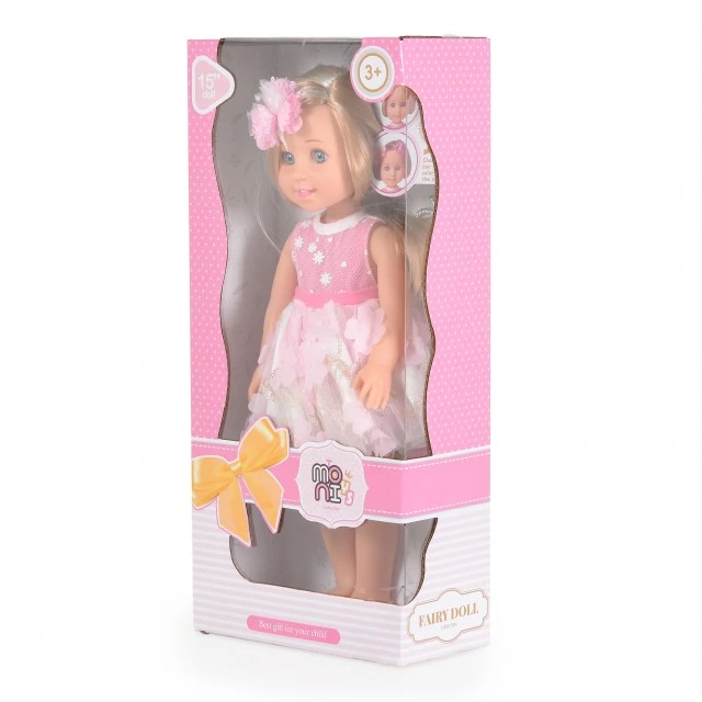 Κούκλα 38 εκ. Fairy Doll Sun pink LS1502-8