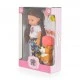 Κούκλα 33 cm Pretty Doll Σετ με αξεσουάρ LS1303