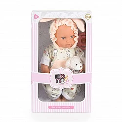 Κούκλα 30cm Lovely Baby Rabbit LS1255-2