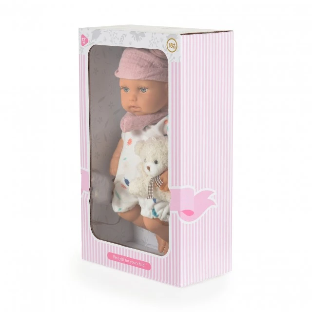 Κούκλα 30 cm Bear & Baby LS1255-10
