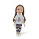 Κούκλα 33 cm Pretty Doll Σετ με αξεσουάρ LS1303