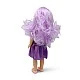 Κούκλα 38 εκ. Fairy Doll βιολετί LS1502