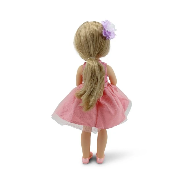 Κούκλα 38 εκ. Fairy Doll κοράλλι LS1502-7