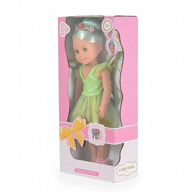 Κούκλα 38 εκ. Fairy Doll Sun green LS1502-4