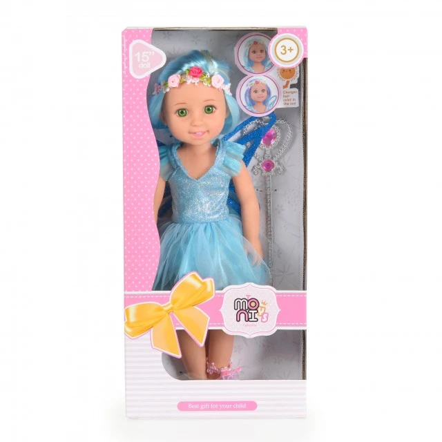 Κούκλα 38 εκ. Fairy Doll Sun blue LS1502-3