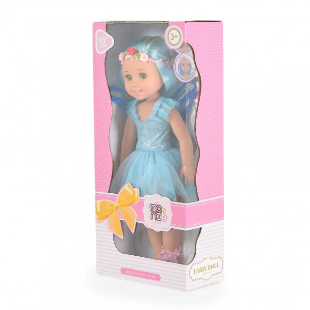 Κούκλα 38 εκ. Fairy Doll Sun blue LS1502-3