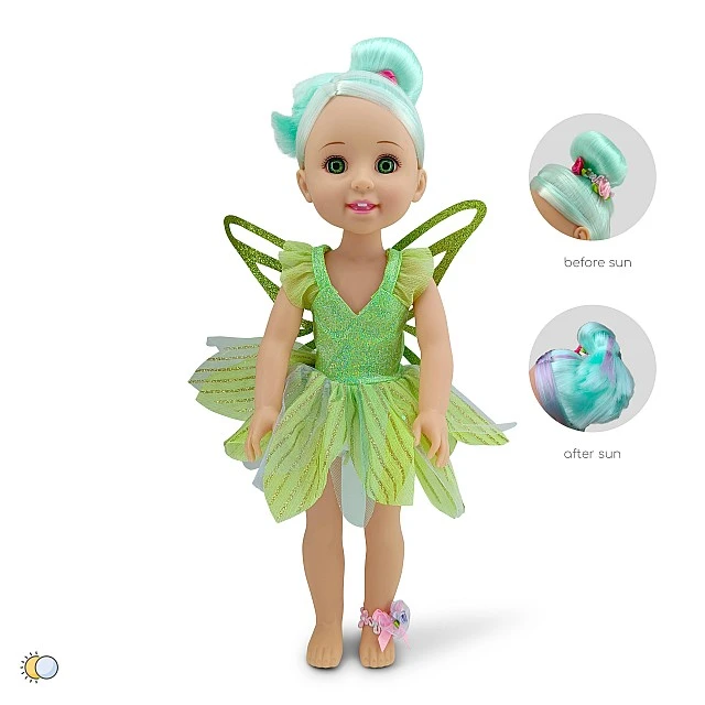Κούκλα 38 εκ. Fairy Doll Sun green LS1502-4