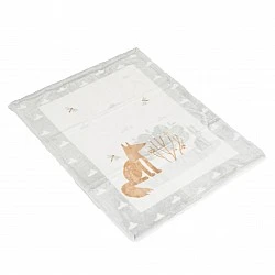 Κουβέρτα Sherpa 80/110 cm Little friends γκρι