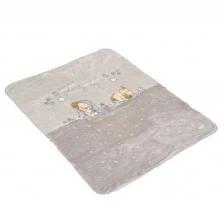 Κουβέρτα 110/140 Softy Lovely day γκρι