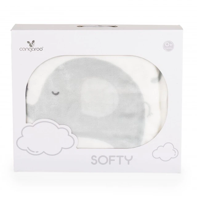 Κουβέρτα 110/140 Softy Wish a upon a star white