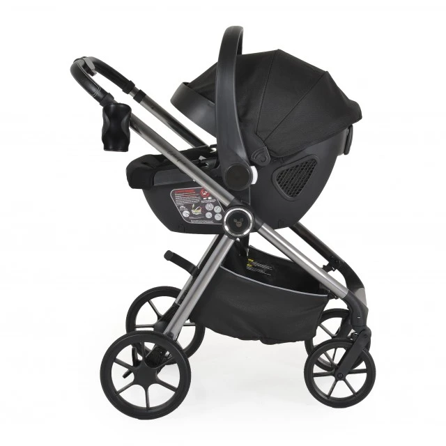 Καρότσι 3 σε 1 Μοναδικός συνδυασμός Carbon-Black