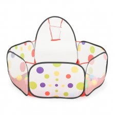 Τέντα με τσέρκι μπάσκετ και 50 μπάλες 995-7004Α