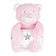 Κουβέρτα 90/75 cm με παιχνίδι Rory Bear ροζ