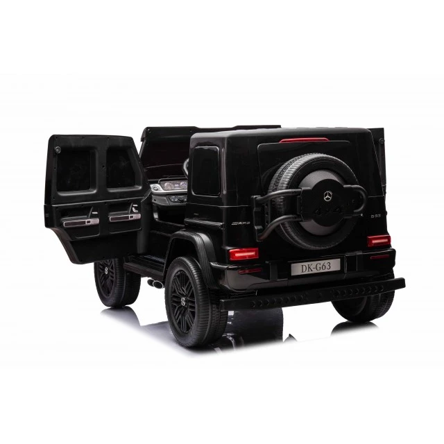 SUV Mercedes G63 4x4 μεταλλικό μαύρο με μπαταρία