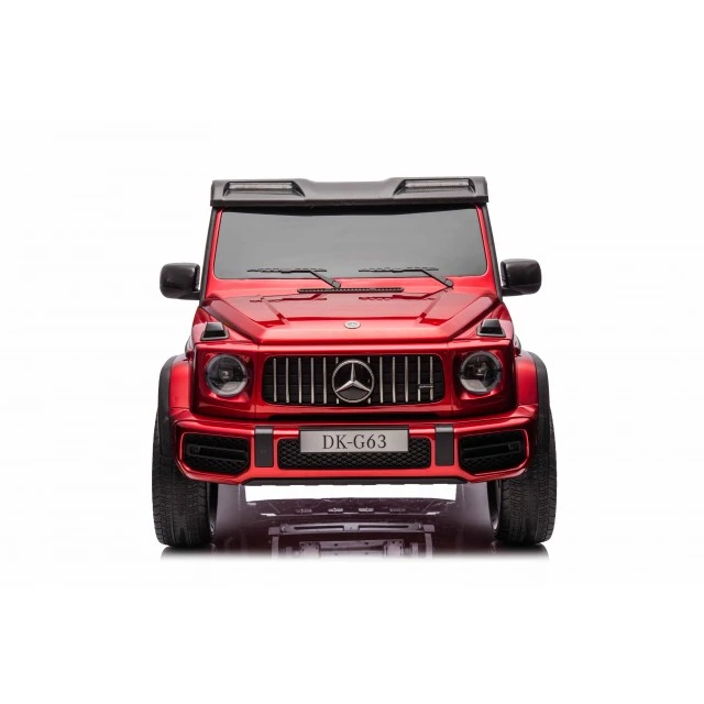 SUV Mercedes G63 4x4 με μπαταρίες μεταλλικό κόκκινο