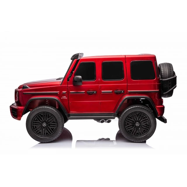 SUV Mercedes G63 4x4 με μπαταρίες μεταλλικό κόκκινο