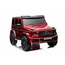 SUV Mercedes G63 4x4 με μπαταρίες μεταλλικό κόκκινο