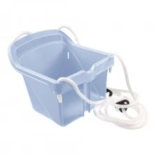 Κούνια με σχοινί Χρηματοκιβώτιο μπλε παστέλ 12609