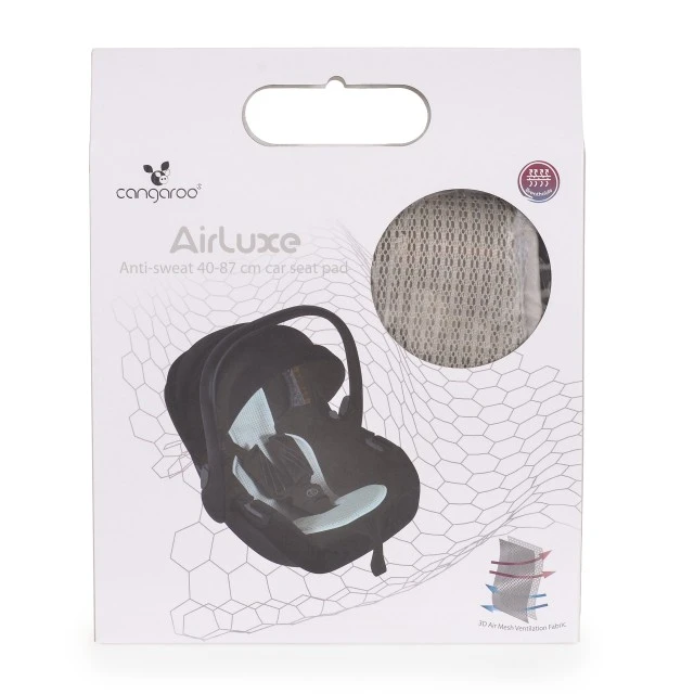 Μαξιλάρι καθίσματος αυτοκινήτου 40-87 cm AIRLUXE γκρι