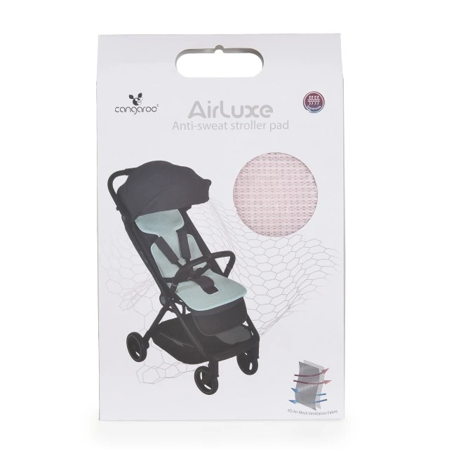 Πατάκι καροτσιού AIRLUXE ροζ