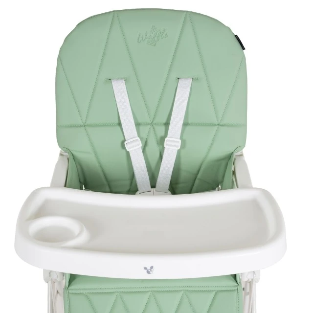 Καρέκλα τραπεζαρίας σε χρώμα waffle green