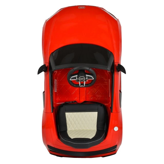 Αυτοκίνητο με μπαταρία Audi R8 Spyder μεταλλικό κόκκινο
