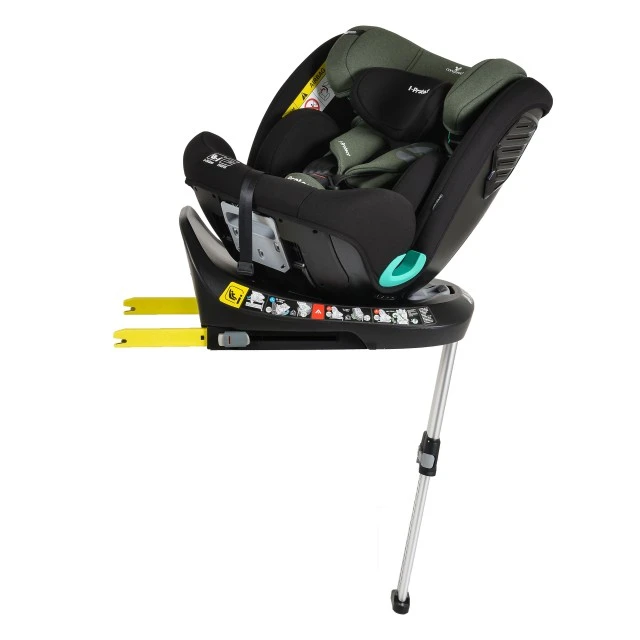 Κάθισμα αυτοκινήτου i-Protect 40-150 cm, γκρι-ατσάλι