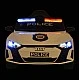 Αυτοκίνητο με μπαταρία Audi RS e-tron 717 λευκό αστυνομικό