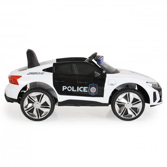 Αυτοκίνητο με μπαταρία Audi RS e-tron 717 λευκό αστυνομικό