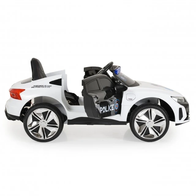 Αυτοκίνητο με μπαταρία Audi RS e-tron 717 λευκό αστυνομικό