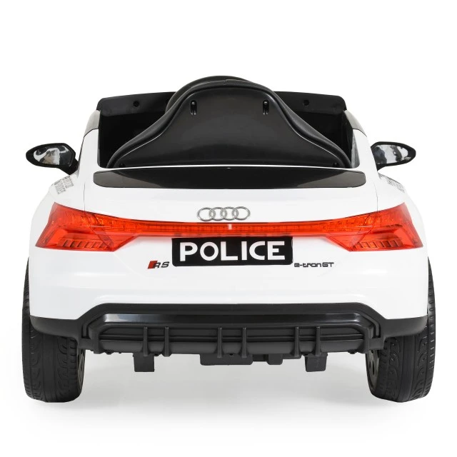 Αυτοκίνητο με μπαταρία Audi RS e-tron 717 λευκό αστυνομικό