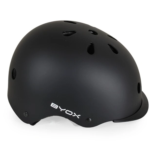 Κράνος Skate Y09 μαύρο + (54-58 cm)
