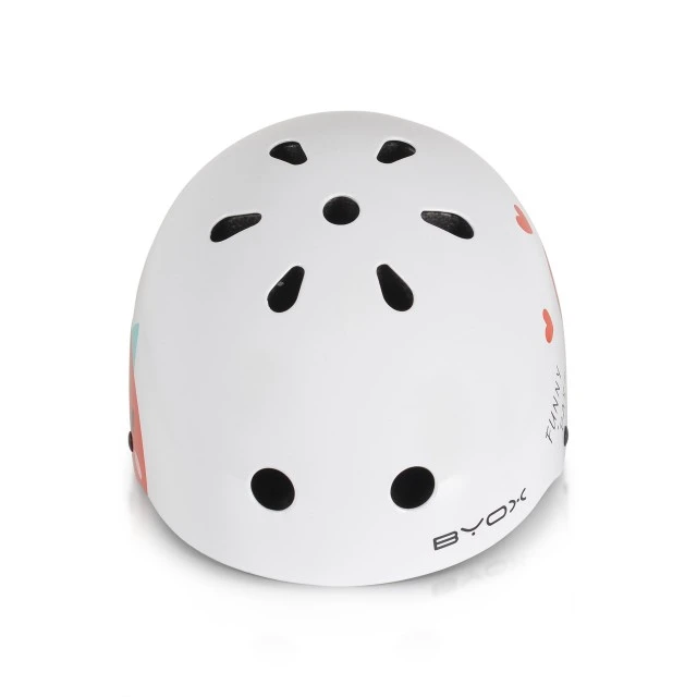 Κράνος Skate Y09 (54-58 cm) λευκό