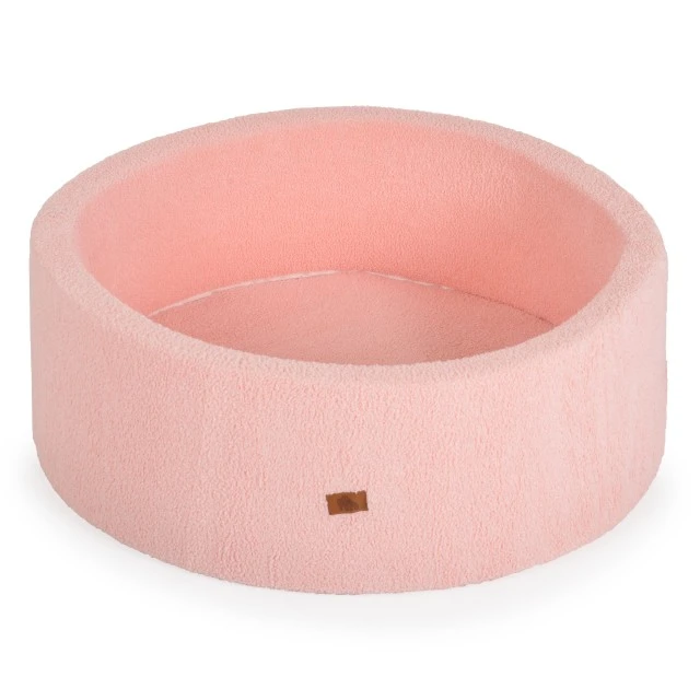 Μαλακό μπουκλέ πισίνας με 200 μπάλες ροζ
