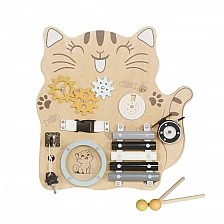 Ξύλινη σανίδα Montessori Γάτα