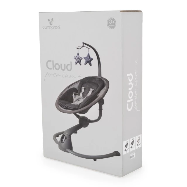 Ηλεκτρική κούνια Cloud Premium + μπεζ