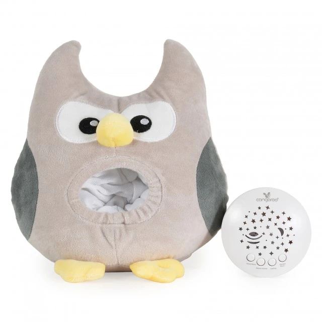 Νυχτερινό φως και προβολέας Owlie White Noise
