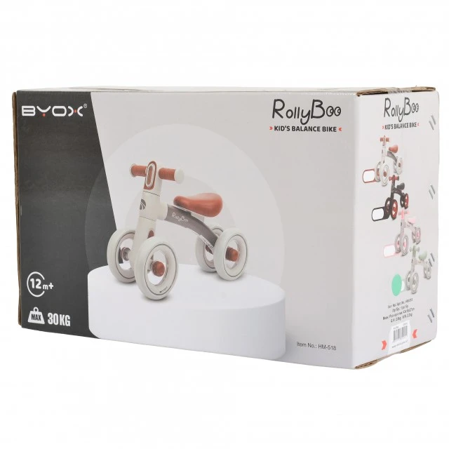 Μίνι ποδήλατο ισορροπίας RollyBoo γκρι