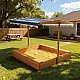 Ξύλινο sandbox με επίστρωση UV BPS752