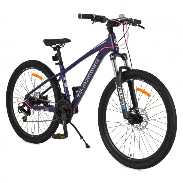 Ποδήλατο με γρανάζια αλουμινίου 26" Clasher Purple