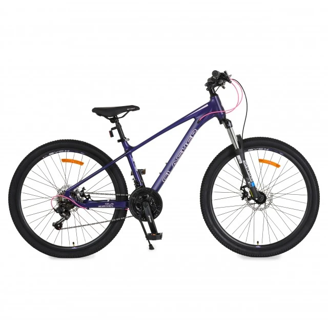 Ποδήλατο με γρανάζια αλουμινίου 26" Clasher Purple