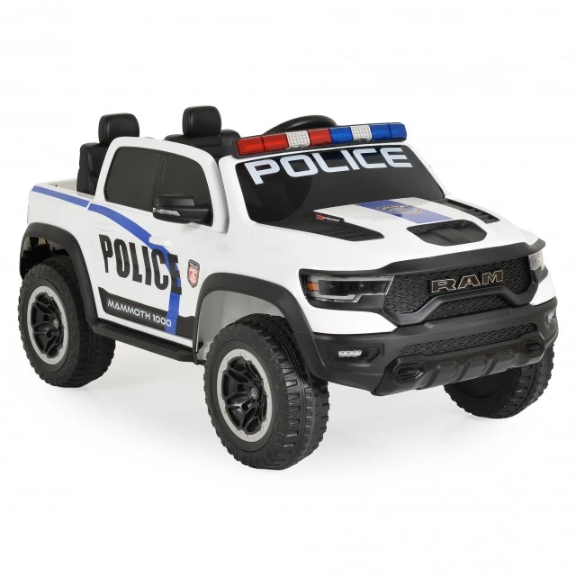 Jeep Ram Mammoth 1000 με μπαταρία, λευκό